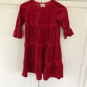 Hanna Andersson kids velour dress